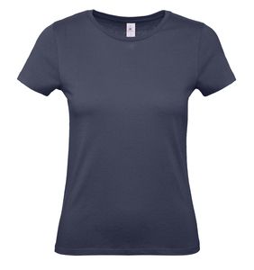 B&C BC02T - Tee-Shirt Femme 100% Coton Navy