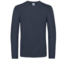 B&C BC07T - Tee-shirt homme manches longues Navy