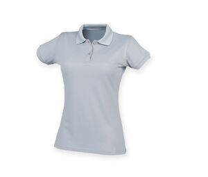 HENBURY HY476 - Polo femme respirant Argent