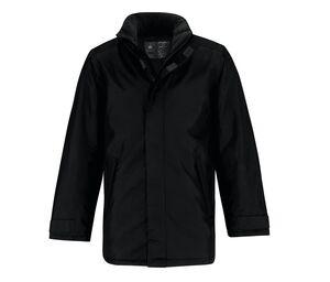 B&C BC332 - Parka homme doublée Black