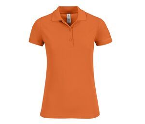 B&C BC409 - Polo Femme Safran Timeless Pumpkin Orange