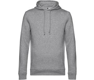 B&C BCU33B - Sweat capuche organique Heather Grey