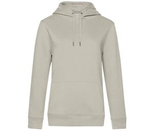 B&C BCW02Q - Sweat Capuche Queen Grey Fog