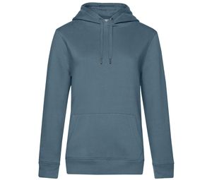 B&C BCW02Q - Sweat Capuche Queen Nordic Blue