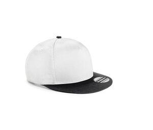 Beechfield BF615 - Casquette enfant Snapback Blanc-Noir