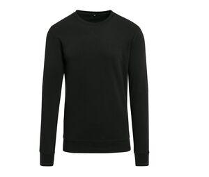 BUILD YOUR BRAND BY010 - Sweat léger col rond Black