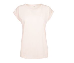 BUILD YOUR BRAND BY021 - T-shirt femme Rose