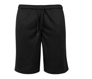 BUILD YOUR BRAND BY048 - Short maille filet Black