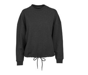 BUILD YOUR BRAND BY058 - Sweat femme oversize col rond