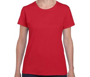 GILDAN GN182 - Tee-shirt col rond 180 femme Rouge