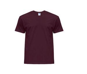JHK JK155 - T-shirt homme col rond 155 Burgundy