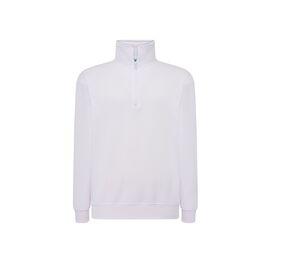 JHK JK298 - Sweat col zippé White