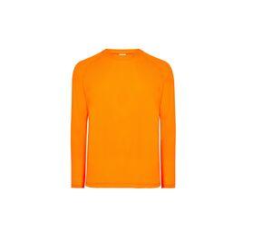 JHK JK910 - T-shirt de sport manches longues Orange Fluo