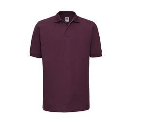 Russell JZ599 - Polo Manches Courtes Homme Burgundy
