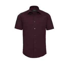 Russell Collection JZ947 - Chemisette Stretch Homme Coton Port