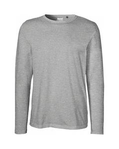 NEUTRAL O61050 - T-shir manches longues homme Sport Grey