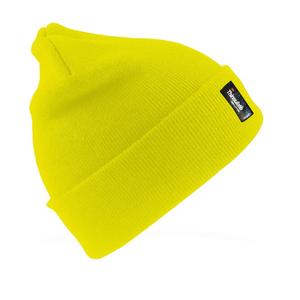 Result Winter Essentials RC033 - Bonnet de ski en laine Thinsulate™ Fluo Yellow