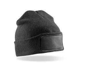 RESULT RC034 - DOUBLE KNIT THINSULATE™ PRINTERS BEANIE Black