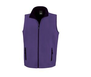 Result RS232 - Polaire sans Manche Homme Purple/ Black