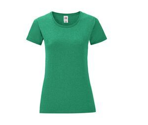 FRUIT OF THE LOOM SC151 - Tee-shirt col rond 150 Vert Cendré
