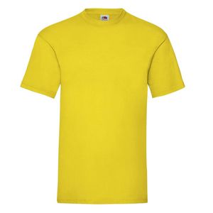 Fruit of the Loom Original SC220 - Tee Shirt Col Rond Homme Yellow