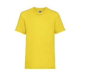Fruit of the Loom SC231 - Tee shirt Enfant Value Weight Yellow