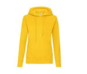 Fruit of the Loom SC269 - Sweat à Capuche Femme avec Poche Kangourou Sunflower