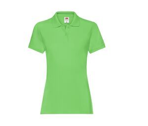 Fruit of the Loom SC386 - Polo Femme Coton Lime
