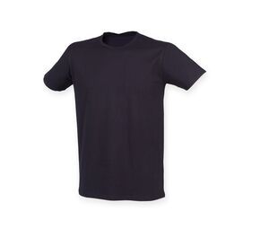Skinnifit SF121 - Tee-Shirt Homme Stretch Coton Navy