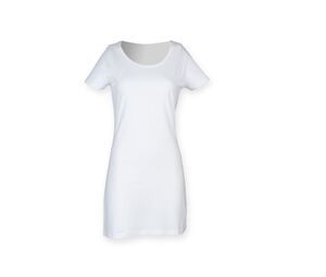 Skinnifit SK257 - Robe tee-shirt White