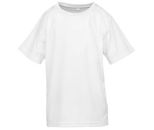 SPIRO SP287J - Tee-shirt respirant enfant AIRCOOL White