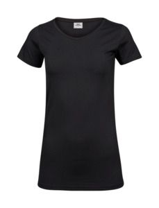 TEE JAYS TJ455 - T-shirt femme stretch & extra long Black