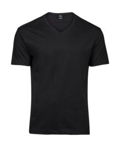 TEE JAYS TJ8006 - T-shirt homme col V Black