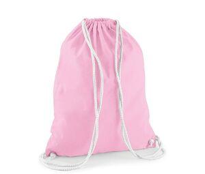 Westford Mill WM110 - Sac de Gym en Coton Classic Pink/ White