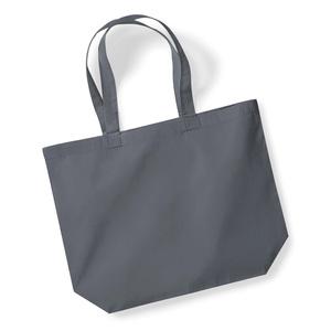 WESTFORD MILL WM265 - Maxi sac shopping en coton bio Graphite Grey