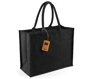 Westford mill WM407 - Sac de Courses en Toile de Jute Black / Black