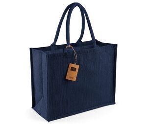 Westford mill WM407 - Sac de Courses en Toile de Jute Navy / Navy