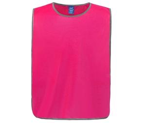 YOKO YK259 - Chasuble aux bords réfléchissants Fluo Pink