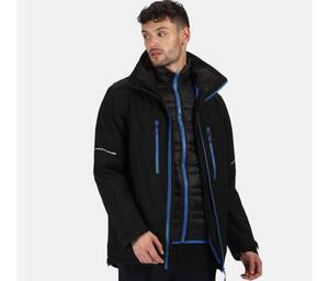 REGATTA RGA156 - Parka 3 en 1 Black/Oxford Blue