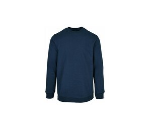 BUILD YOUR BRAND BYB003 - Sweat col rond Navy