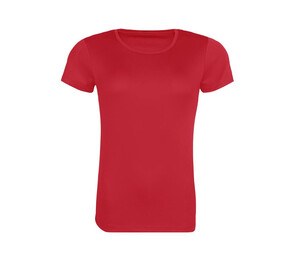 JUST COOL JC205 - Tee-shirt de sport en polyester recyclé femme Fire Red