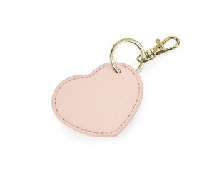 BAG BASE BG746 - Porte-clé cœur Soft Pink