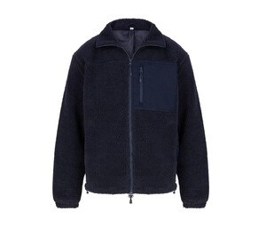 Front Row FR854 - Polaire sherpa recyclée Navy