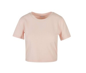 Build Your Brand BY042 - T-shirt femme cropped Rose