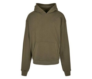 BUILD YOUR BRAND BY162 - Sweat à capuche lourd Olive