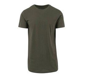 BUILD YOUR BRAND BY028 - T-shirt long Olive