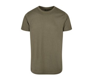 BUILD YOUR BRAND BYB010 - Tee-shirt col rond 140 Olive