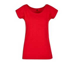 BUILD YOUR BRAND BYB013 - Tee-shirt encolure large City Red