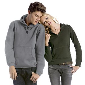 B&C BC510 - Sweat à Capuche Homme Poche Kangourou Coton