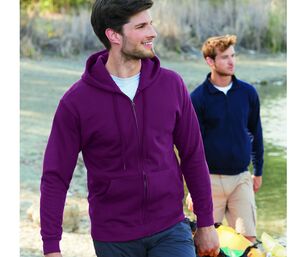 Fruit of the Loom SC374 - Sweat à Capuche Zippé Homme